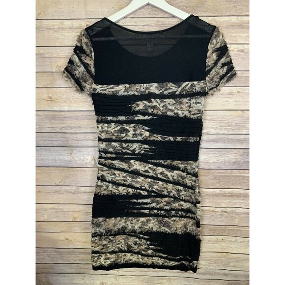 Diane Von Furstenberg Small Bodycon Dress Raw Hem - Picture 6 of 11